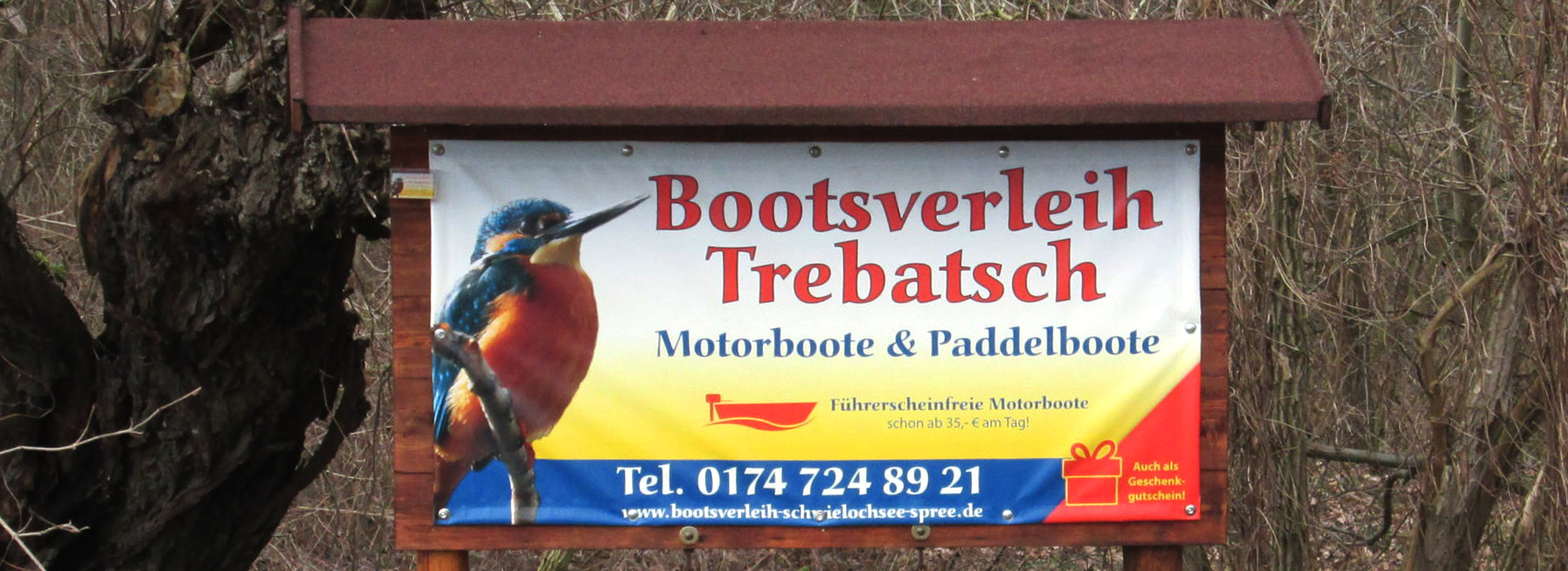 Bootsverleih Trebatsch